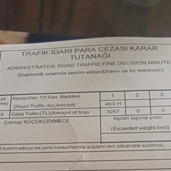 Trafik Cezası Mağduriyeti: Yetersiz İşaretleme Ve Kazı Çalışmaları