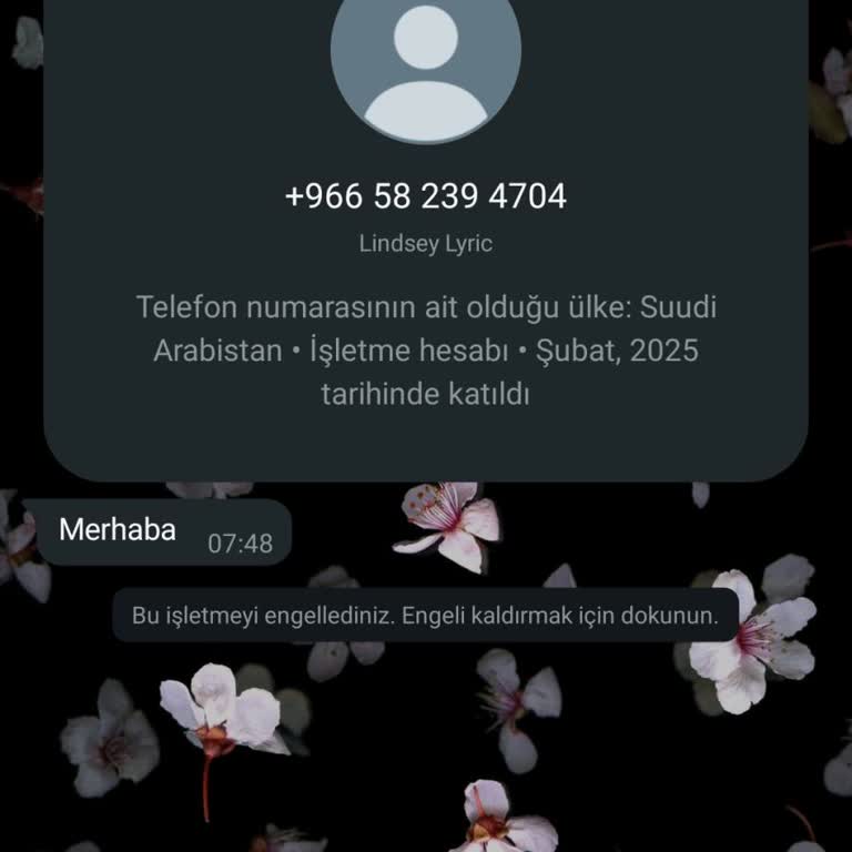 Bilinmeyen Numaradan Gelen Mesajla Hesap Güvenliği Tehlikede