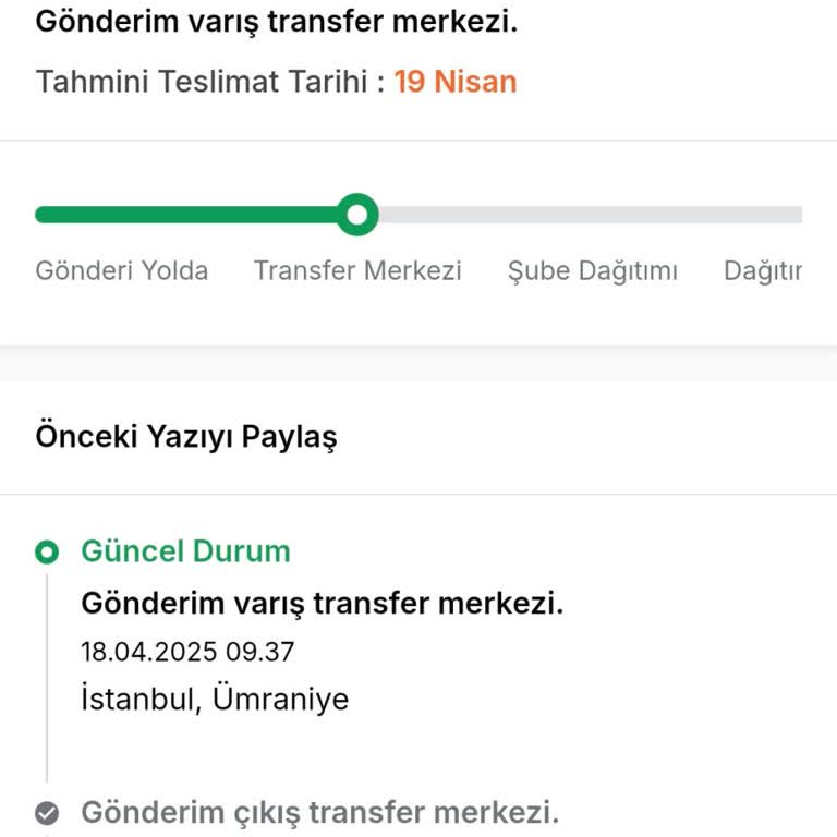 Aras Kargo İle Zamanında Teslimat Hayal