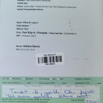 Yanlış Bağlanan Filtreler Su Kalitemi Düşürdü