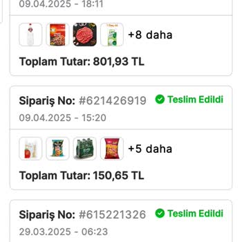 Migros Sanal Market'te Kaybolan Sipariş Ve Sipay Çekim Sorunu