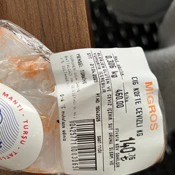 Migros'tan Alınan Ürün Sağlık Tehdit Ediyor