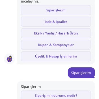 Teslim Edilmeyen Ürün İçin Acil Destek Talebi