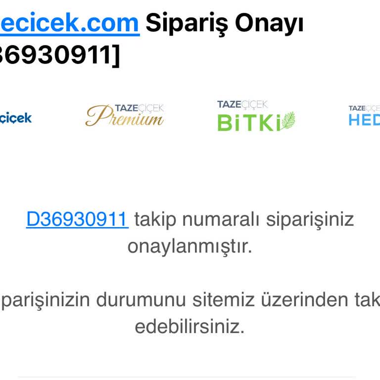 Yanlış Çiçek Teslimatı Ve Yetersiz Müşteri Hizmeti