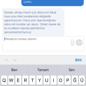 Soyadı Hatası Ve İptal Ücreti Sorunu