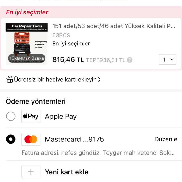 Eksik Ve Yanlış Gönderilen Sipariş Sorunu