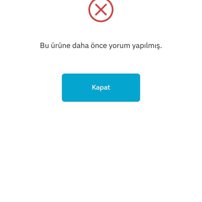 Yorum Yayınlanmıyor: Müşteri Geri Bildirimi Engelleniyor