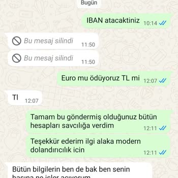Sahte İş İlanı Ve Şantaj Tehdidi