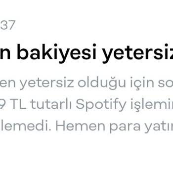Spotify Abonelik Ödemesi Sorunu