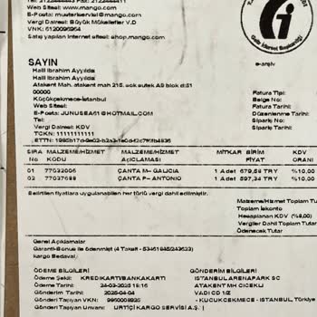 Yanlış Teslimat: Mango Siparişim Başkasına Verildi!