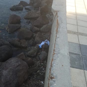 Çandarlı Sahilinde Tehlike: Kırık Ve Paslı Yapılar