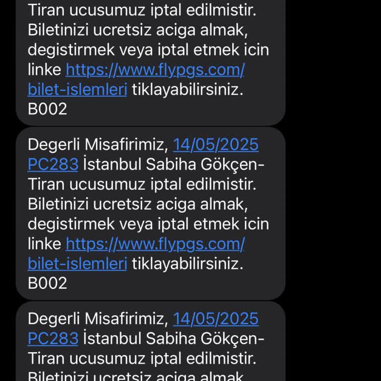 İptal Edilen Uçuş Ve Ulaşılamayan Müşteri Hizmetleri Mağduriyeti