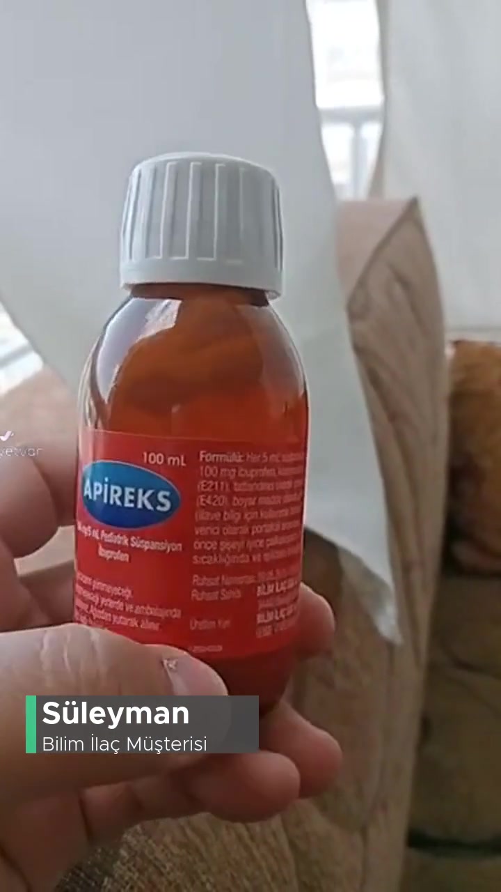 Apireks Şurup İçerisinde Sümüksü Bir Görüntü Oluşmuş Açıp Kullanmadım! videonun kapak resmi