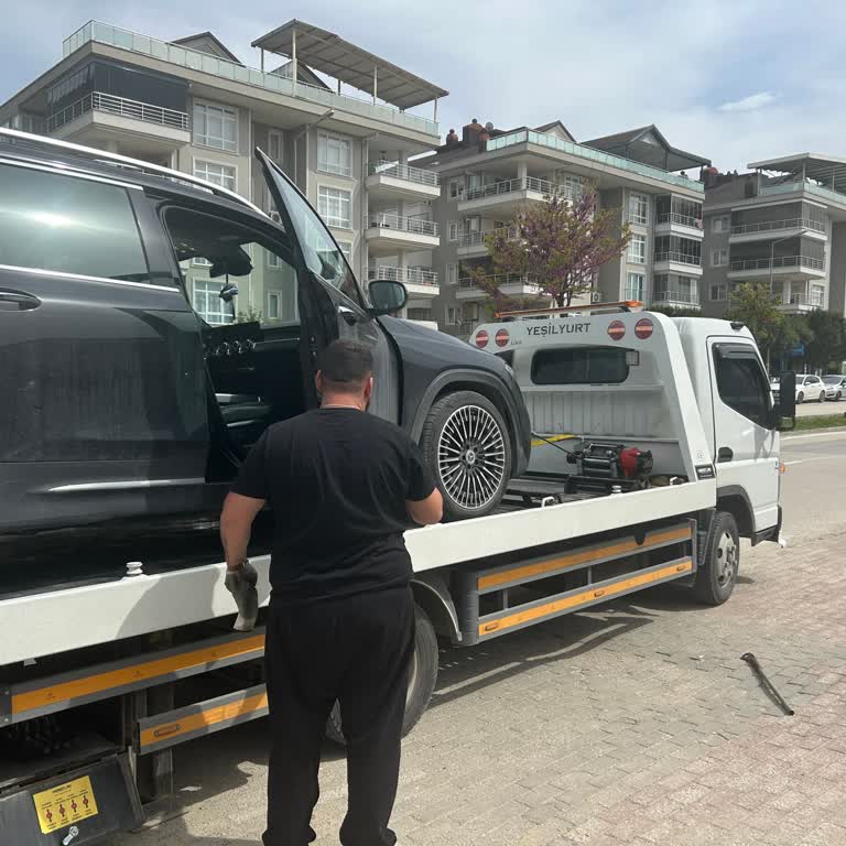 Lastik Değişimi İçin Uzayan Bekleyiş