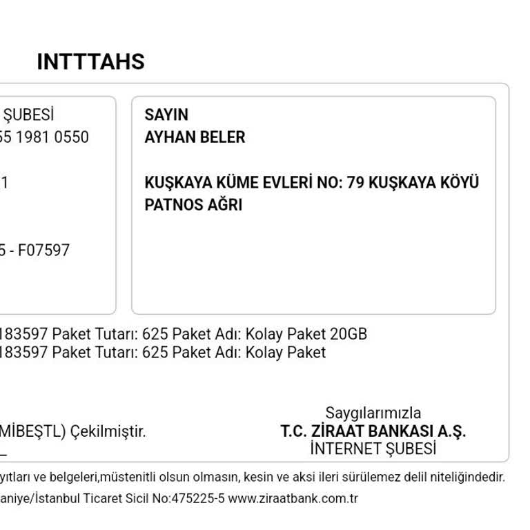 Yanlış Numaraya Yüklenen Dakika Sorunu