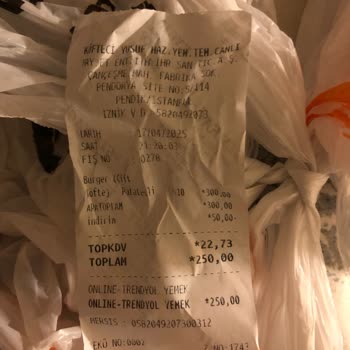 Eksik Ürün Teslimatı Ve İade Talebi: Trendyol GO Sipariş Deneyimi