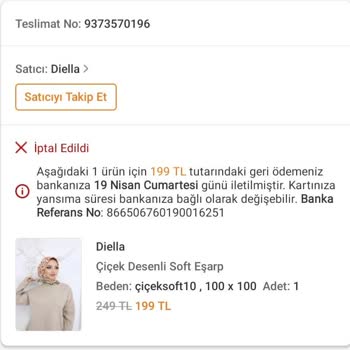 Trendyol'da Güven Sarsan Satıcı Deneyimi