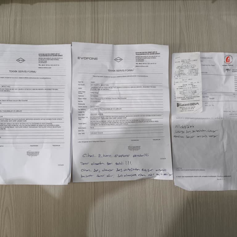 Xiaomi Robot Süpürge Servis Sorunları