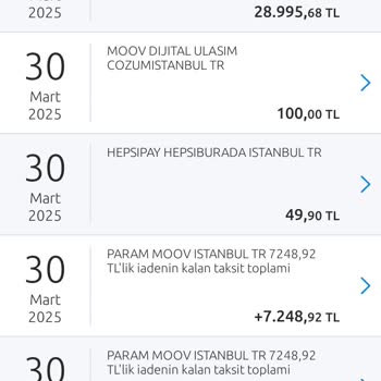 Getiraraç Moov'da Yaşanan Finansal Mağduriyet