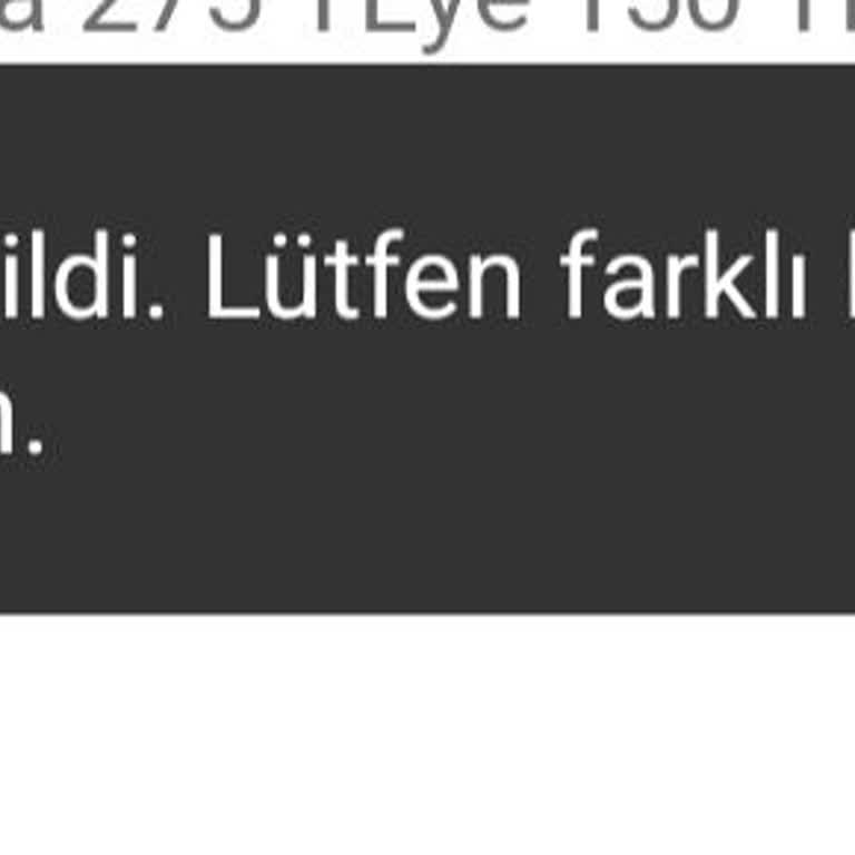 Yemeksepeti'nde 1 Aydır Sipariş Veremiyorum
