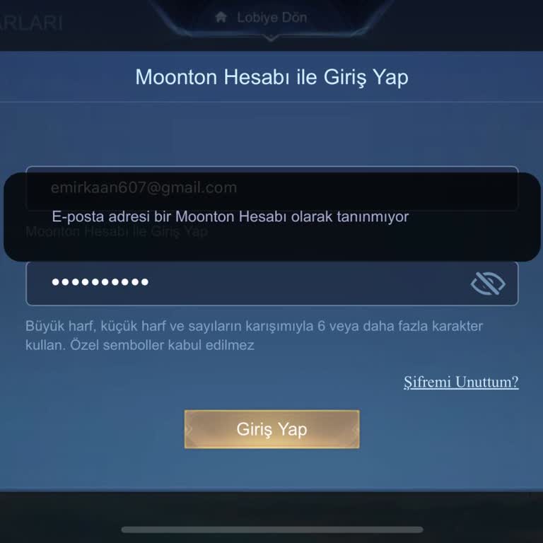 Çalınan Hesap Ve İlgisizlik