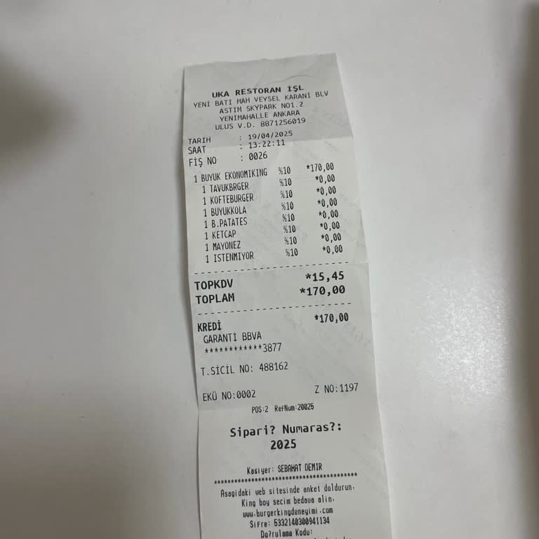 Kokmuş Tavuk Ve Aşırı Tuzlu Patates Sorunu