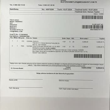 Media Markt'tan Alınan Tabletin İade Sorunu