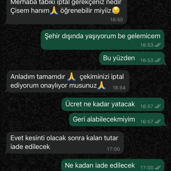 Fotoğraf Çekimi Ücreti İadesinde Aksaklık