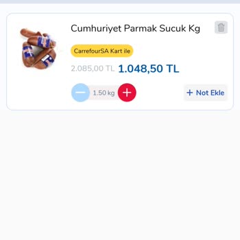 Carrefour SA Online Alışverişte Stok Sorunu Ve Alternatif Ürün Teklifi