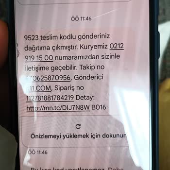 MNG Kargo Ayancık Şubesi Teslimat Sorunu