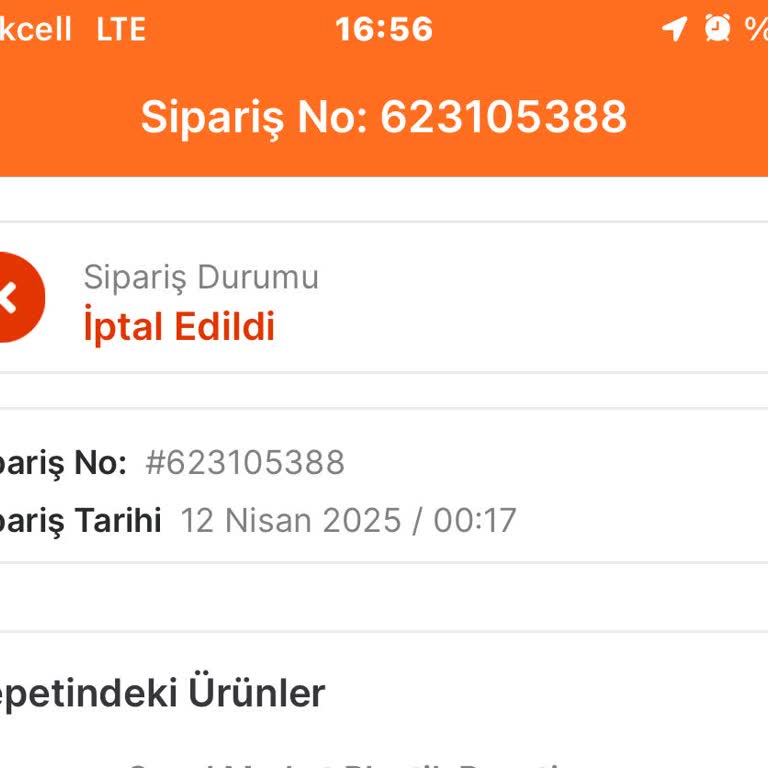 Migros Sanal Market İade Sorunu Ve Müşteri Hizmetleri Şikayeti