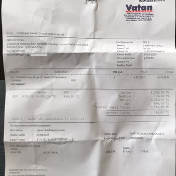 Vatan Bilgisayar'dan Aldığım TV Hasarlı Çıktı, Mağdur Oldum!