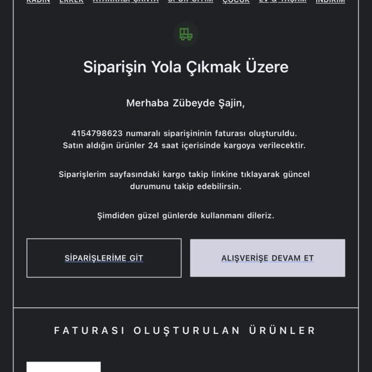 Boyner'den Gelen Teşhir Ürünü Ve Yetersiz Paketleme