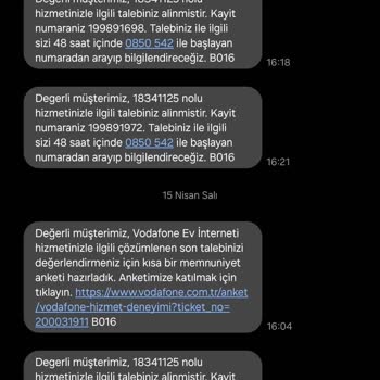 Vodafone Net Aboneliği İptal Sorunu