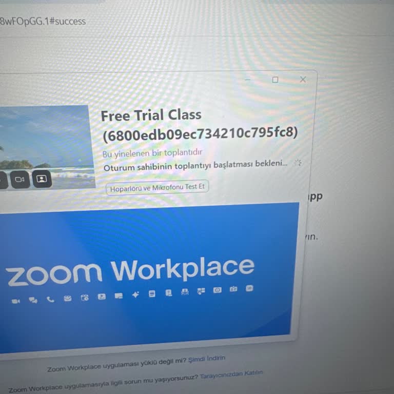 Ücretsiz Deneme Dersinin İptali Ve Hayal Kırıklığı