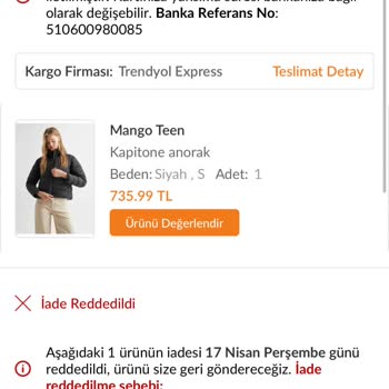 Trendyol Yanlış İade İşlemi Ve Kamera Kaydı Talebi