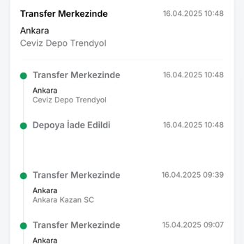 Trendyol Yanlış İade İşlemi Ve Kamera Kaydı Talebi