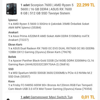 Yeni Bilgisayarımda Ekran Kartı Sorunu