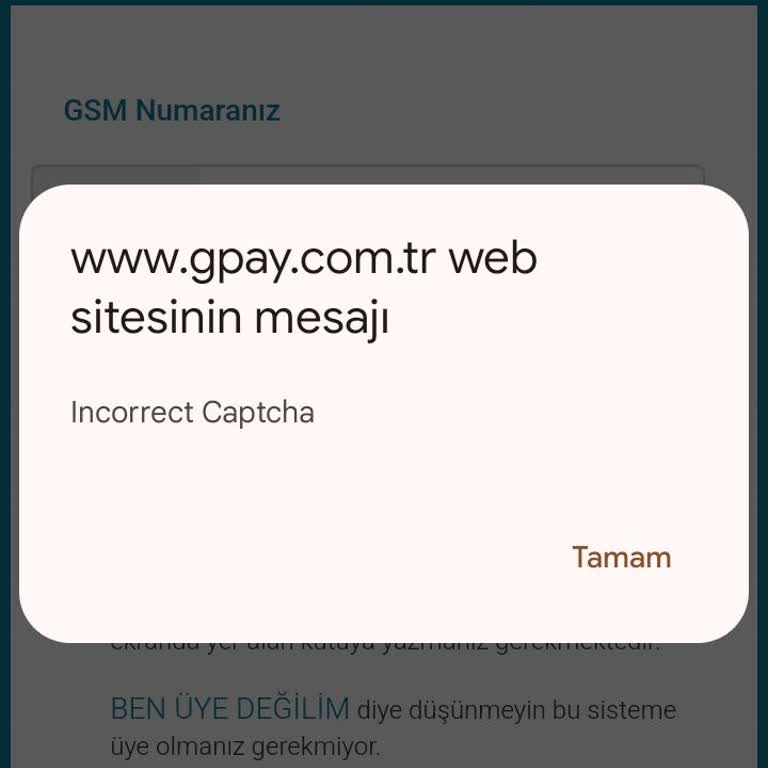G Pay Hesabına Giriş Sorunu Ve Destek Eksikliği