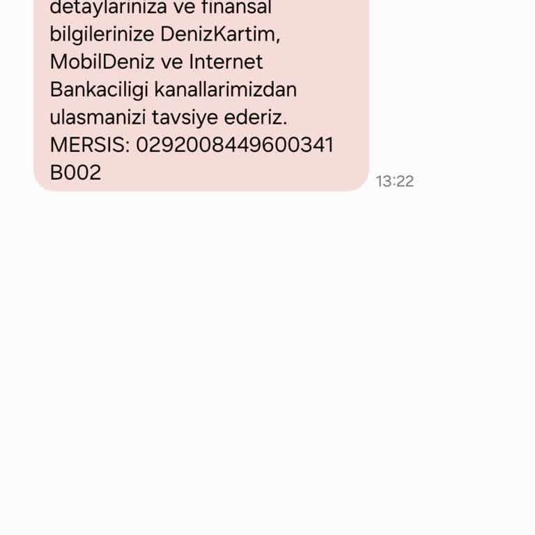 Denizbank Kart Kapama Sorunu Ve Ekstre Kesintisi