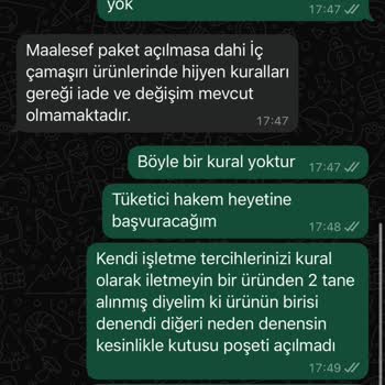 Yanlış Beden Ve İade Sorunu: Tudors'un Müşteri Hizmeti Hayal Kırıklığı