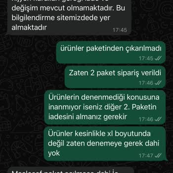 Yanlış Beden Ve İade Sorunu: Tudors'un Müşteri Hizmeti Hayal Kırıklığı