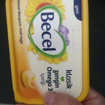 Becel Margarinin İçinden Yabancı Madde Çıktı!