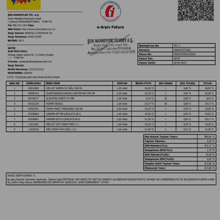 Körfezkent Şok Market'te Eksik Ürün Ve İletişim Sorunu: Müşteri Mağduriyeti
