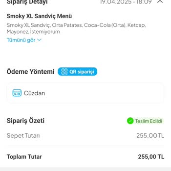 Sipariş Teslim Edilmedi, Yanlış Bilgilendirme Sorunu