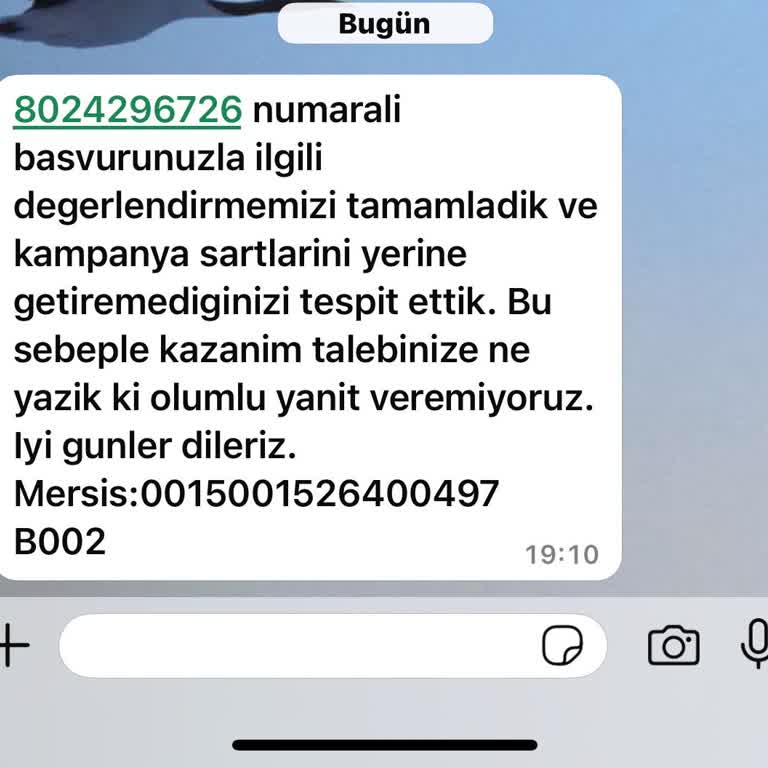 Fatura Talimatı İadesinde Yanıltıcı Mesajlar