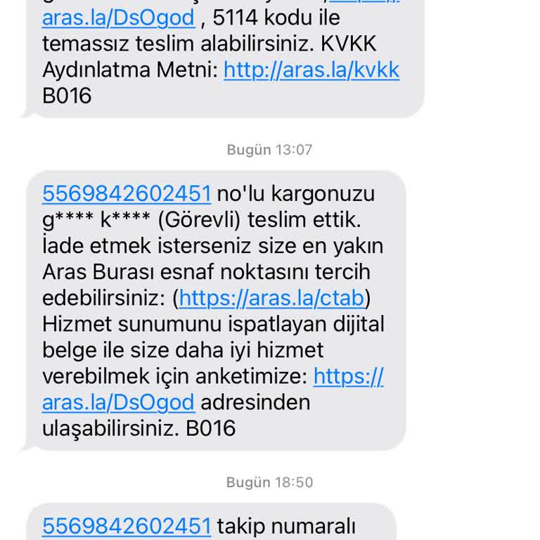 Teslim Edilmeyen Kargo: Aras Kargo'nun Yanıltıcı Teslimat Bildirimi