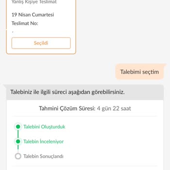 Trendyol Express Kargo Teslimat Sorunları