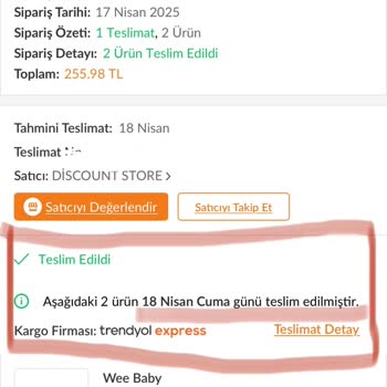 Trendyol Express Kargo Teslimat Sorunları