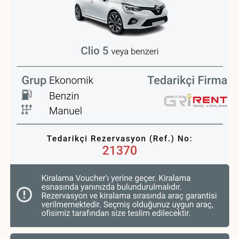 Grirent Trabzon Şikayeti